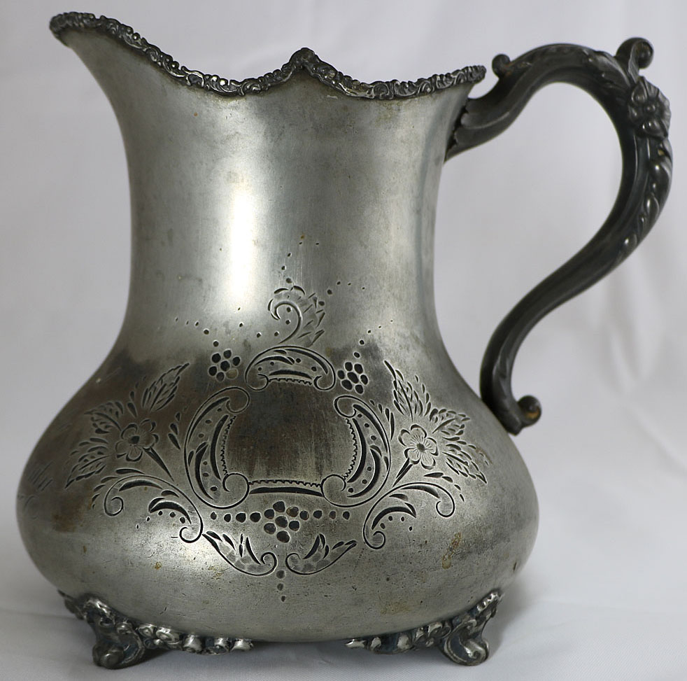 Ed Delahanty Silver Pitcher 2
