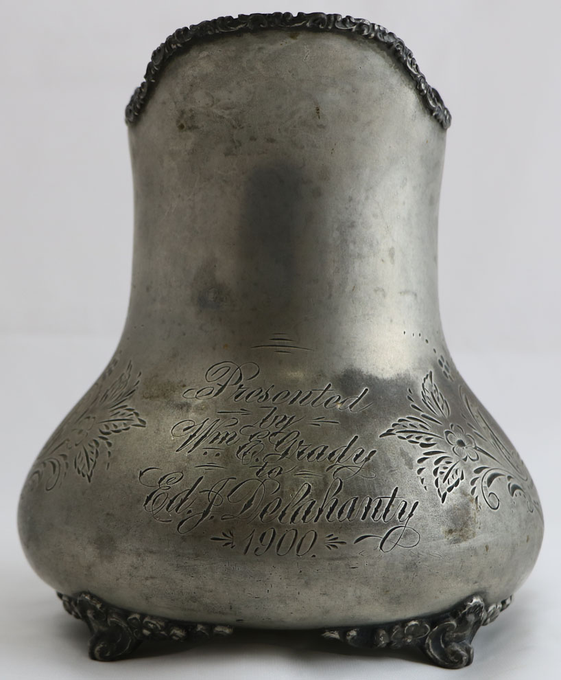 Ed Delahanty Silver Pitcher 3