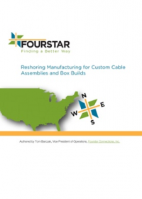 Fourstar Supports Reshoring and Nearshoring Initiatives