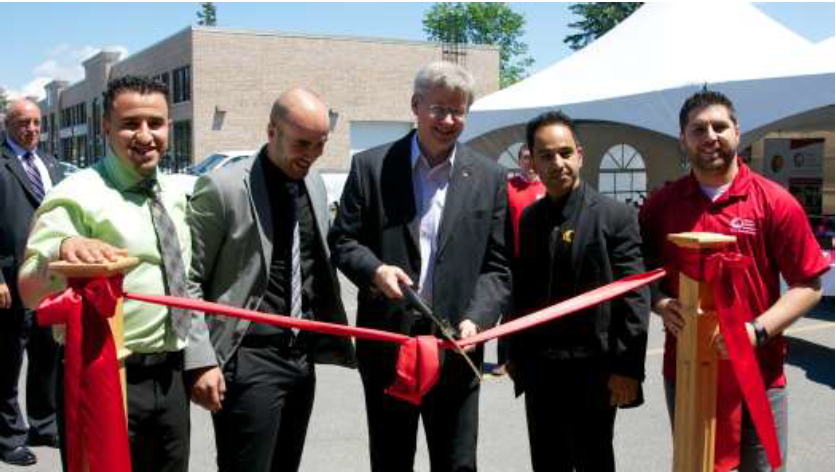 Fares Elsabbagh VGC, Moe Abbas OGC, Stephen Harper, Abe Nafa'