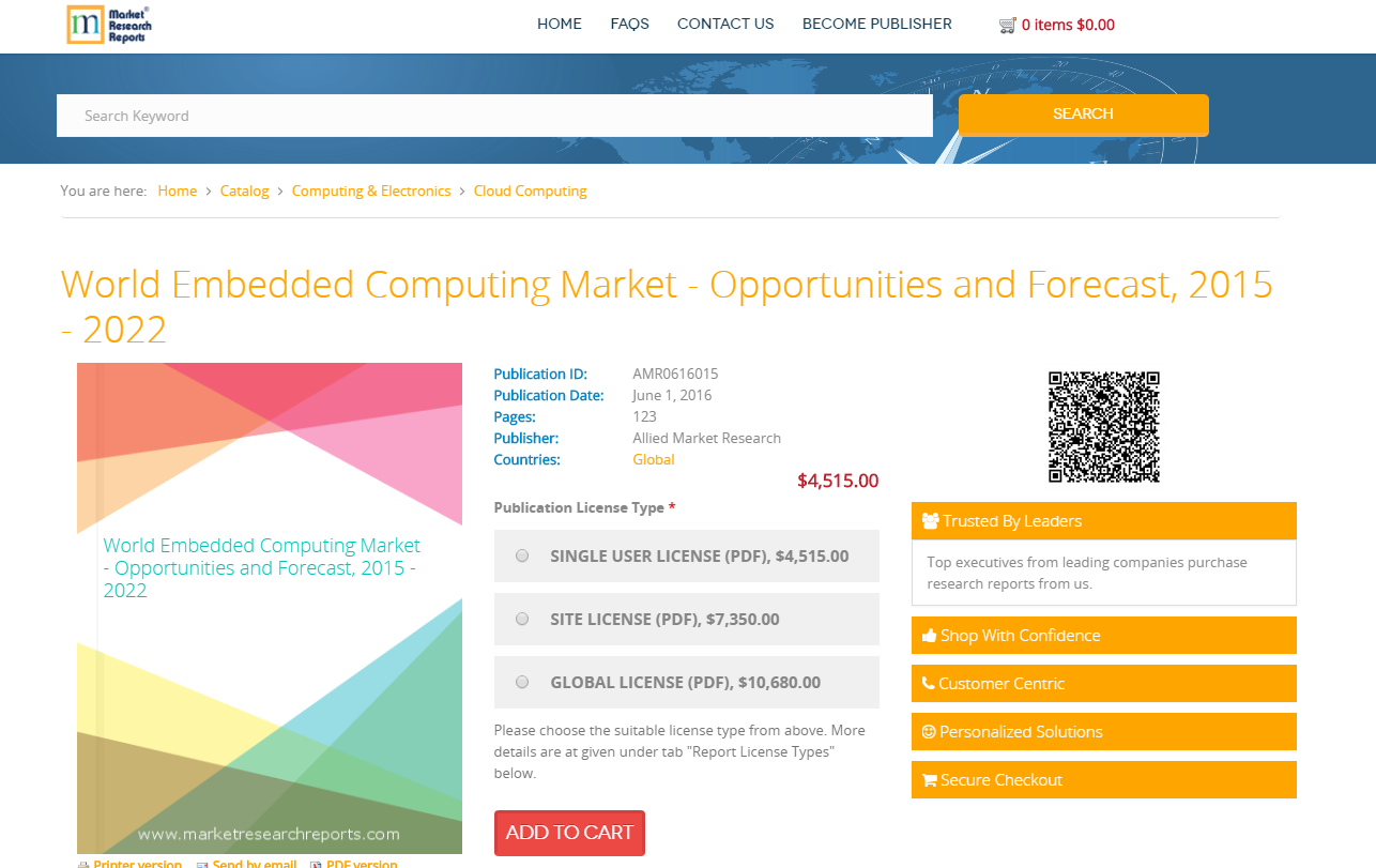 World Embedded Computing Market - Opportunities and Forecast