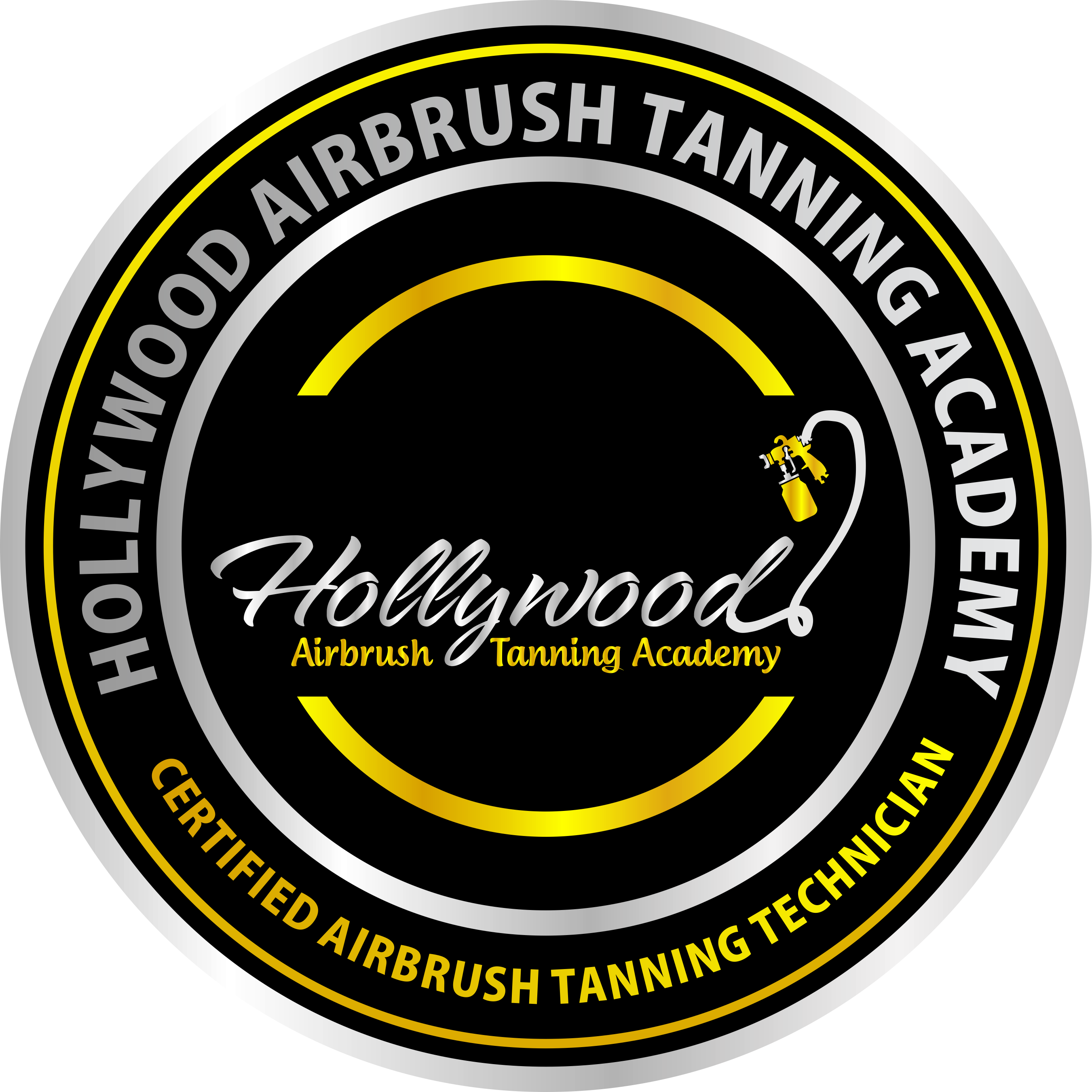 Badge for Certified Airbrush Tanning Technicians'