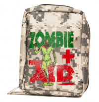 Military-grade camouflage first aid kit.