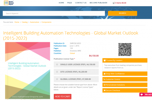Intelligent Building Automation Technologies - Global Market'