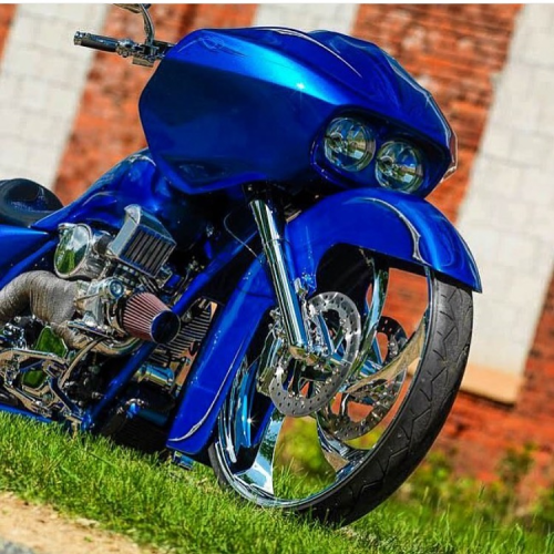 Harley Chrome Custom Wheels'