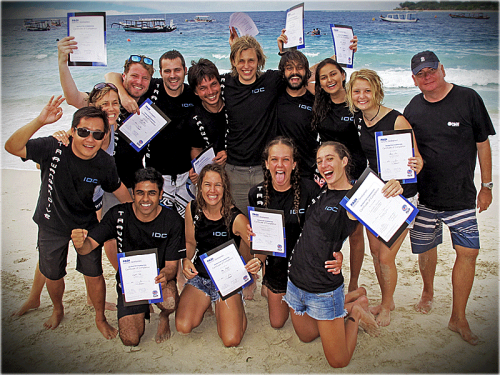 PADI IDC Instructor Training in the Gili Islands'