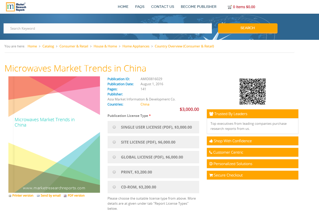 Microwaves Market Trends in China'