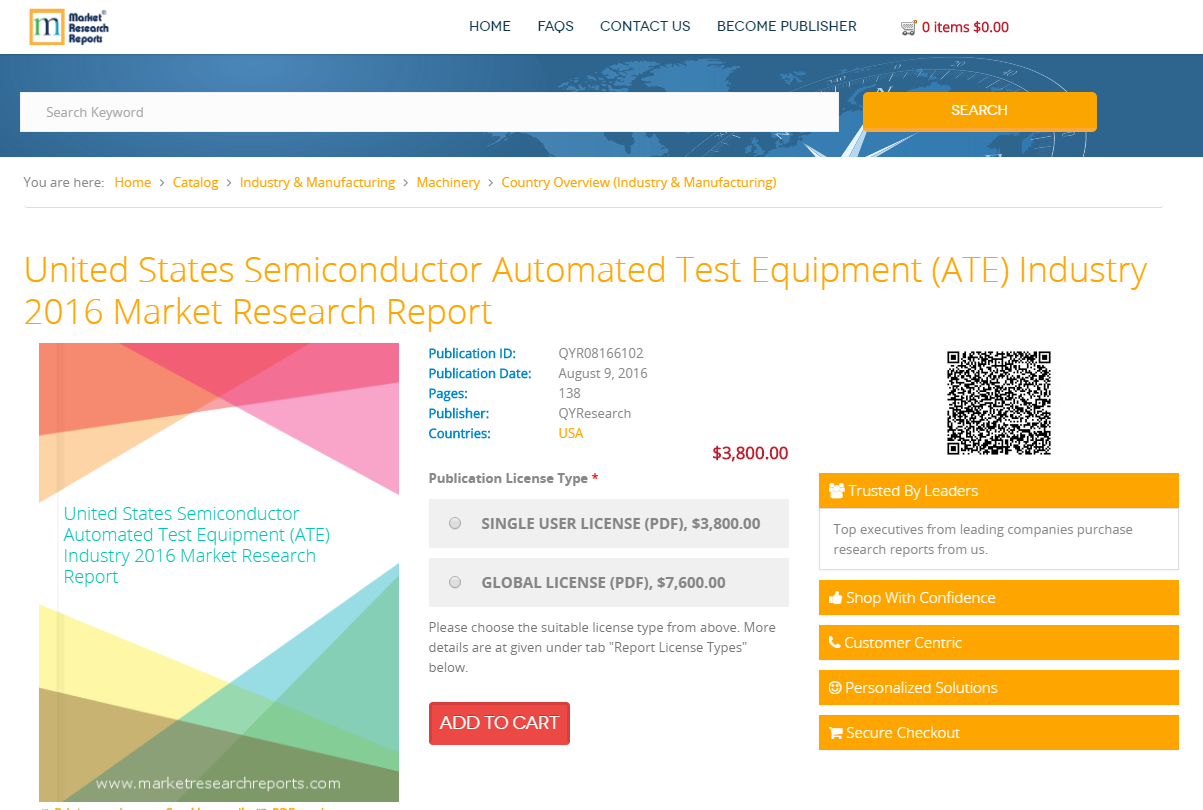 United States Semiconductor Automated Test Equipment (ATE)