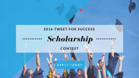 Tweet For Success Scholarship Contest 2016