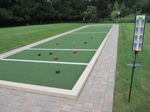 Bocce Ball Court'