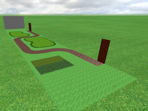 Custom Indoor Putting Green