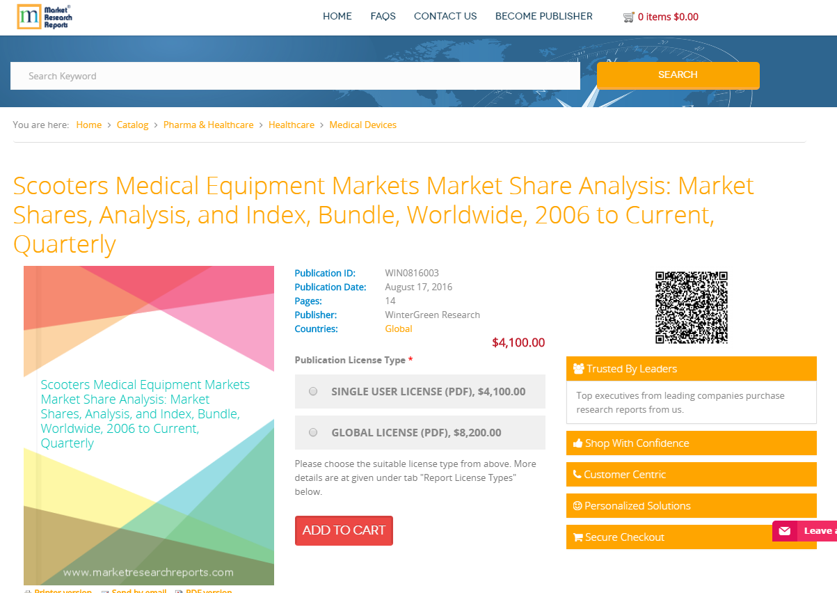 Scooters Medical Equipment Markets Market Share Analysis'