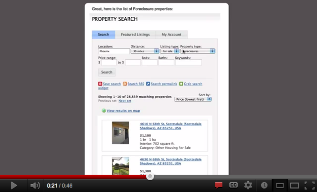 Search Phoenix Foreclosures right now!'