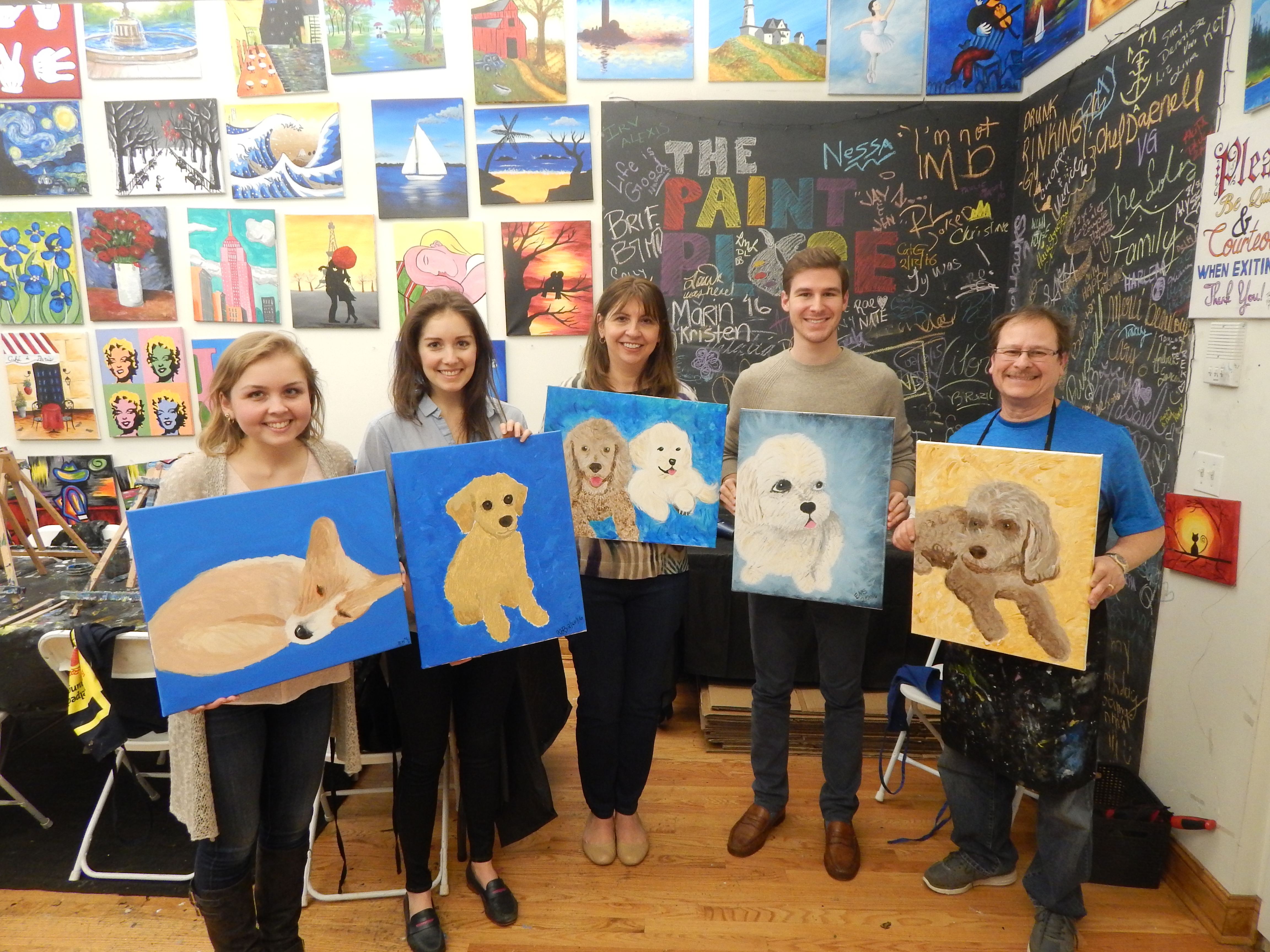 The Paint Place Announces Paint Your Pet Classes