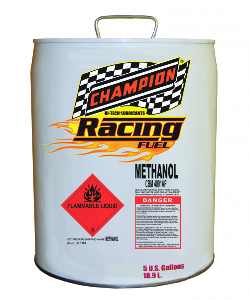 Champion Oil Introduces 99.97 Pure Methanol Race Fuel'