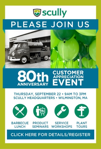 Scully Signal Company to Host 80th Anniversary Celebration