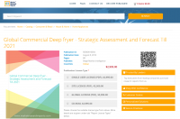Global Commercial Deep fryer - Strategic Assessment 2021