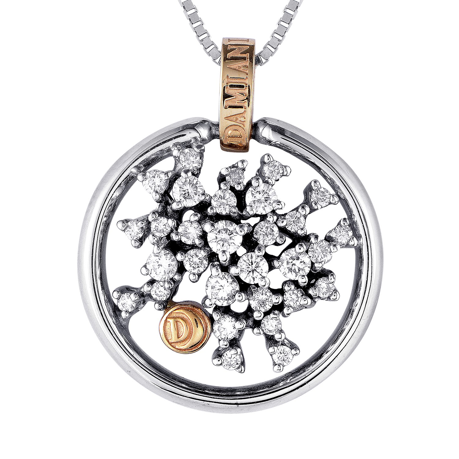Damiani Diamond Pendant Necklace