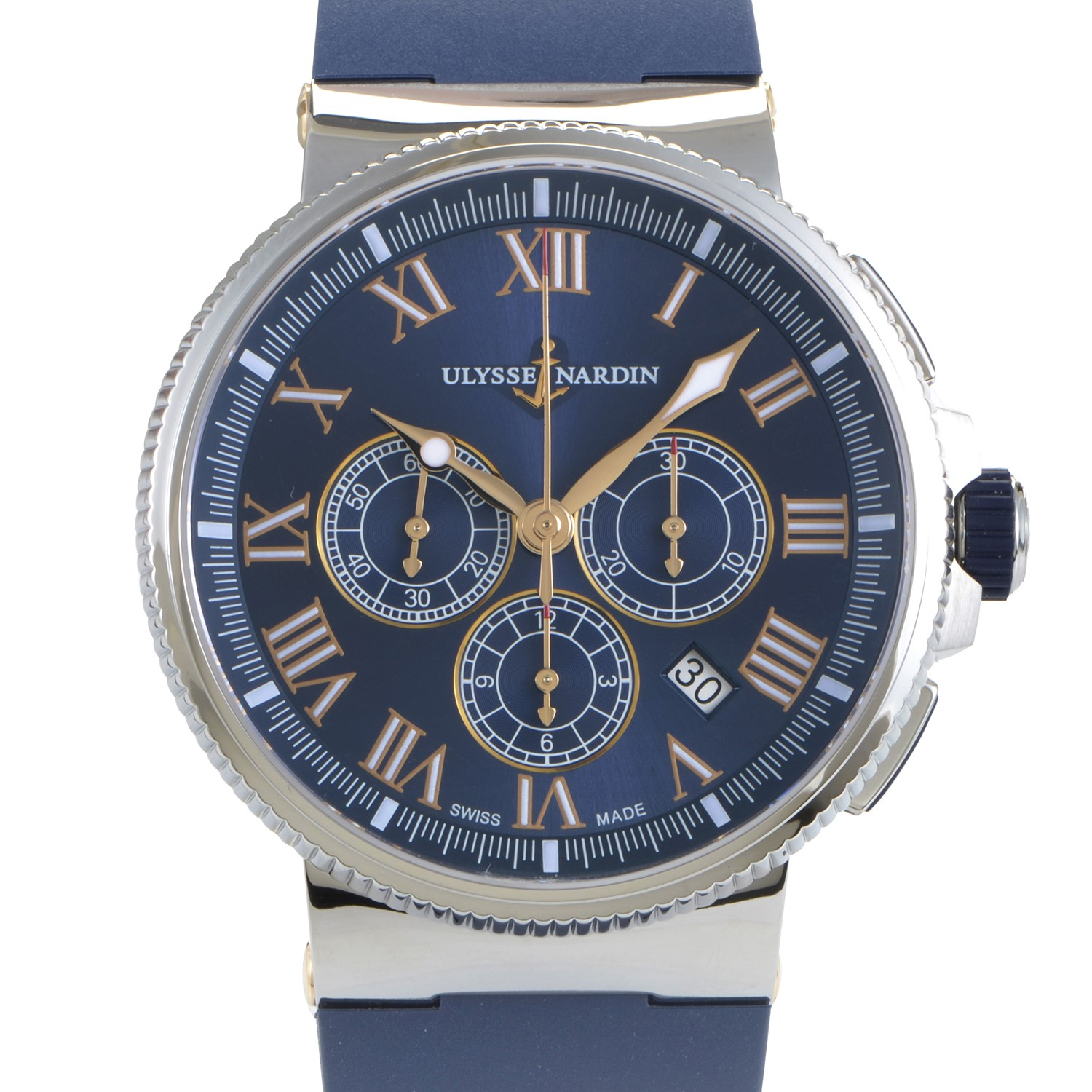 Ulysse Nardin Marine Chronograph Manufacture'