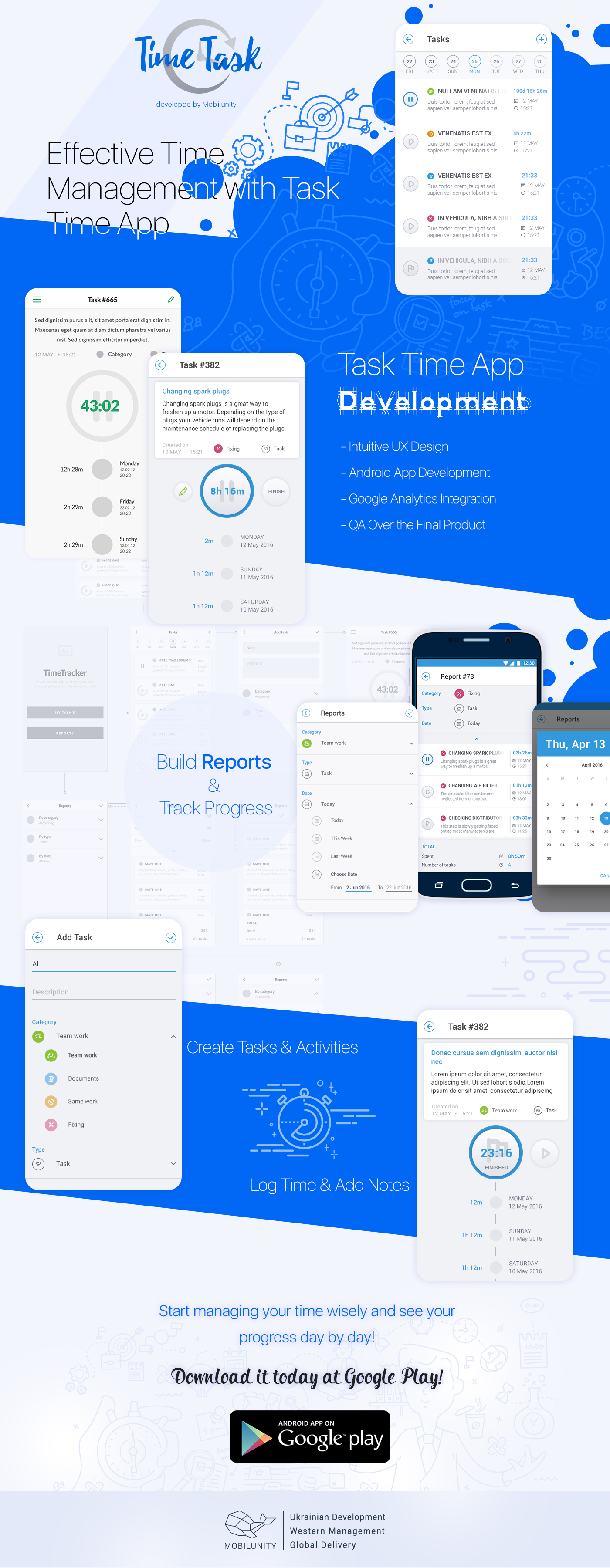 Time Task App Portfolio'