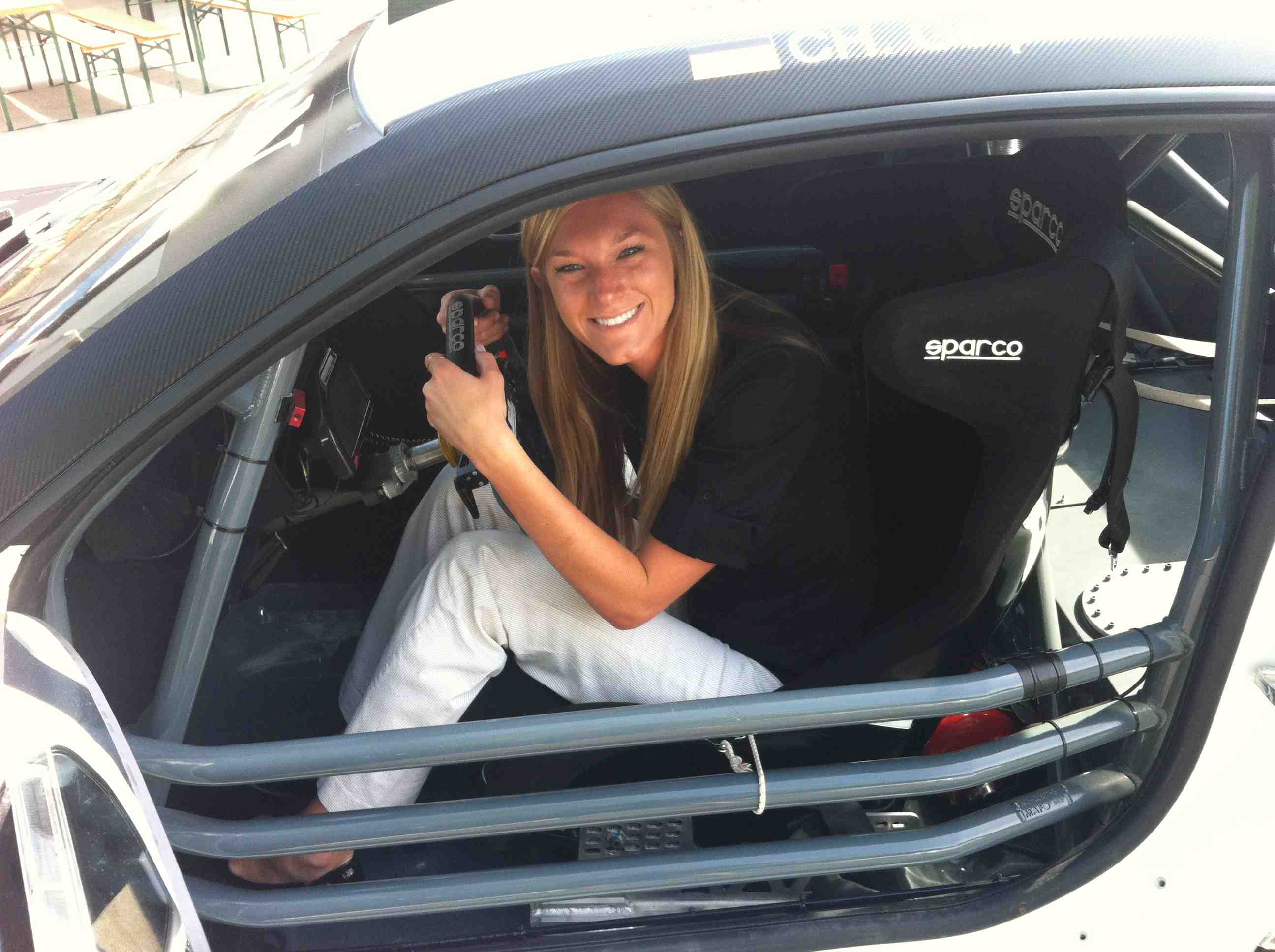 International Aero's Brittany gets behind the wheel