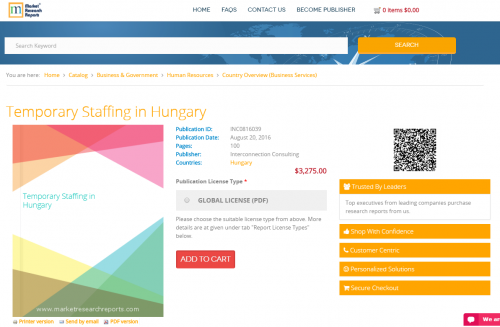 Temporary Staffing in Hungary'