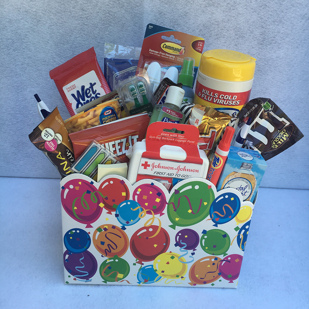 College Student Care Package - Welcome