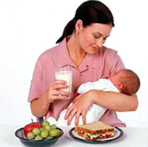 Losing weight from breastfeeding'