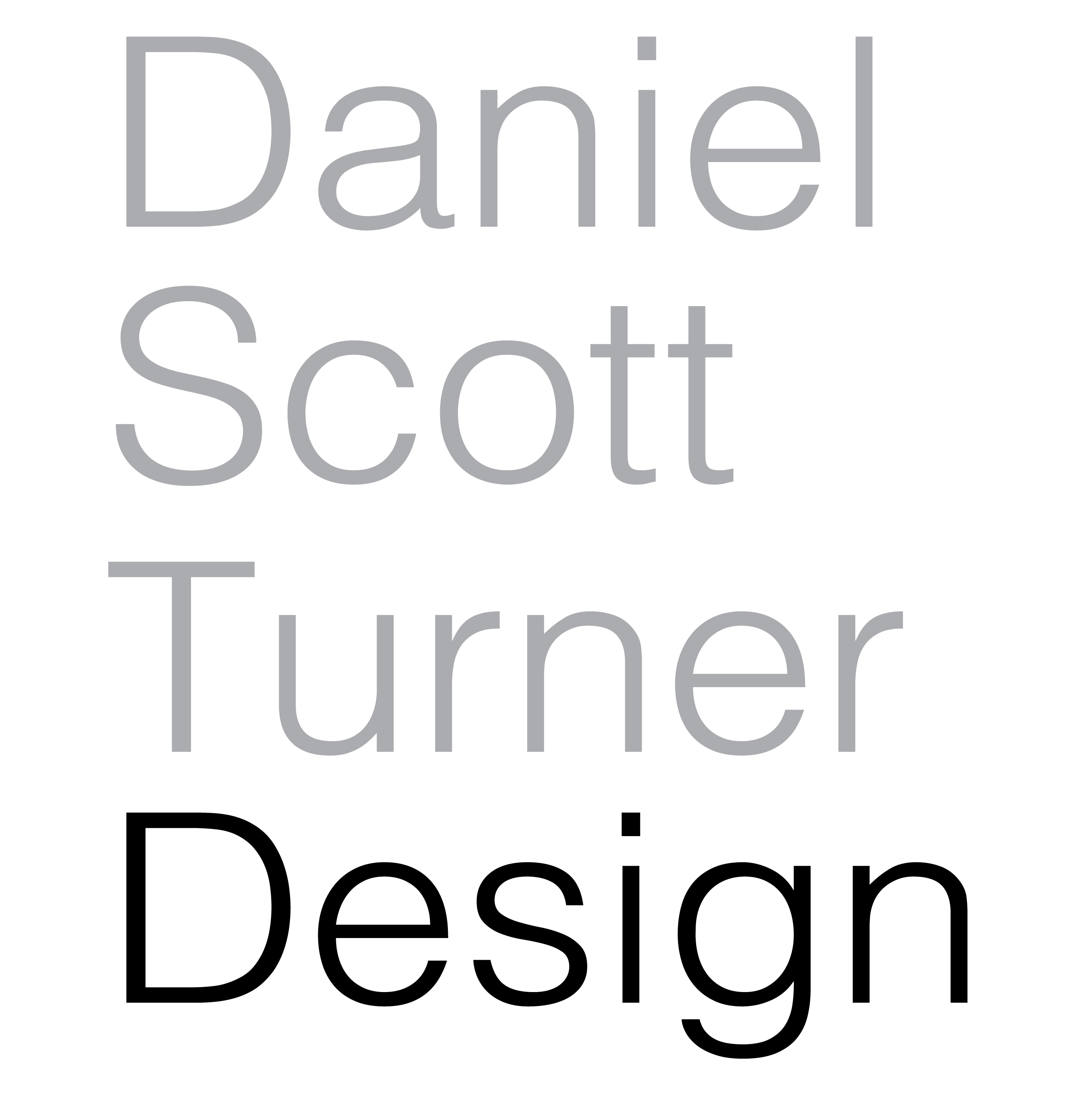Daniel Scott Turner Design Logo
