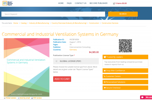 Commercial and Industrial Ventilation Systems in Germany'