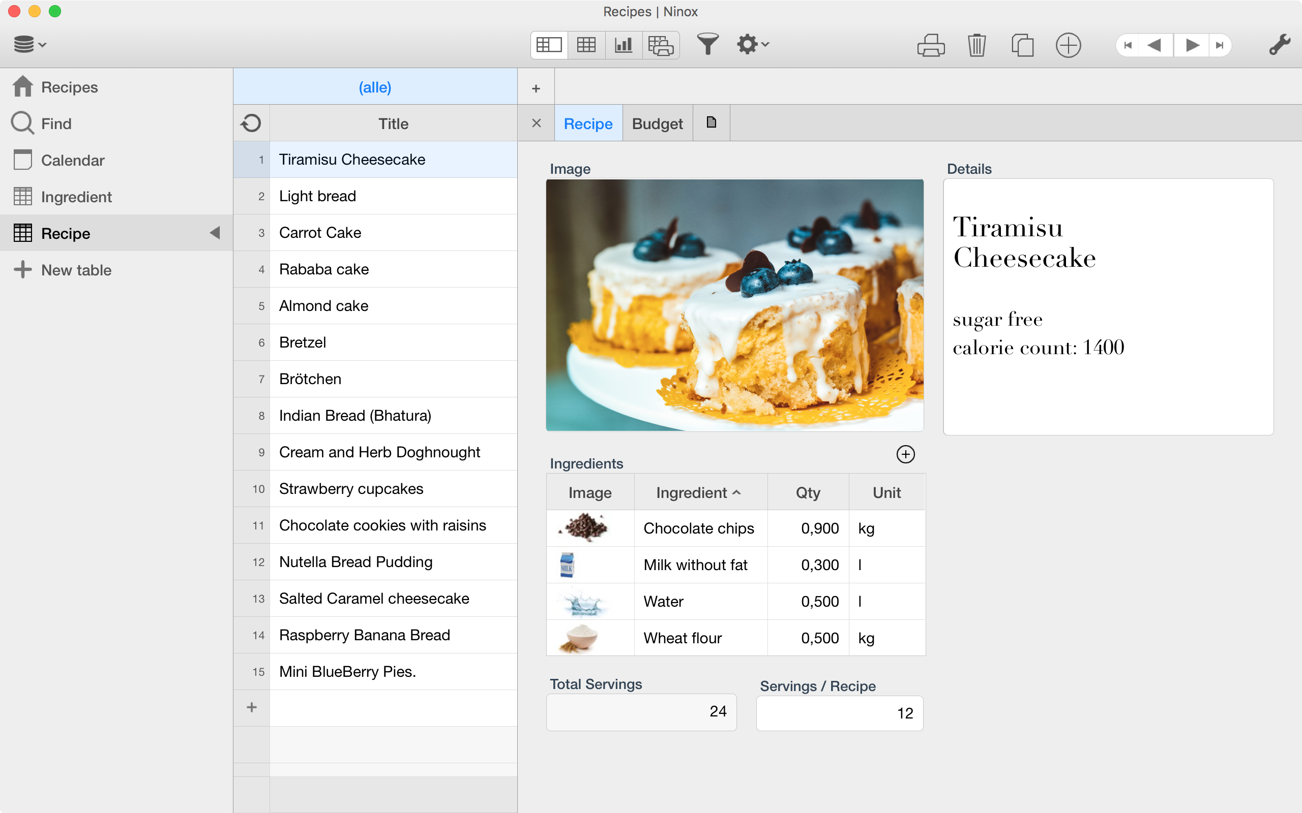 New Version of Ninox Database Maker for Mac, iPad and iPhone