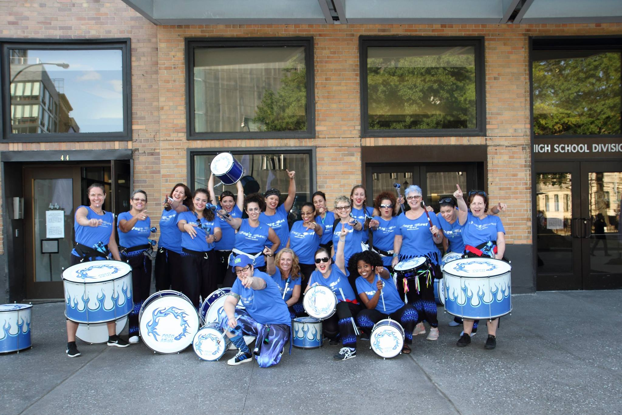 Fogo Azul NYC first group shot.