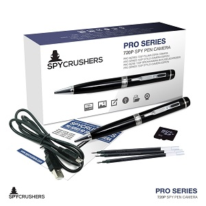 SpyCrushers 720p Spy Pen Camera'