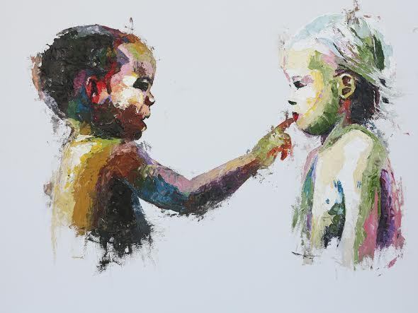 David and Jonathan by Shai Jossef