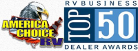 America Choice RV 2016 RVBusiness Top 50 Dealer