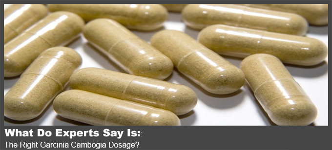 What's The Right Garcinia Cambogia Dosage?'