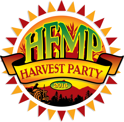 Hemp Harvest Party Logo'