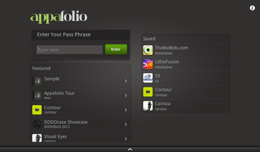 Appafolio for Kindle Fire'