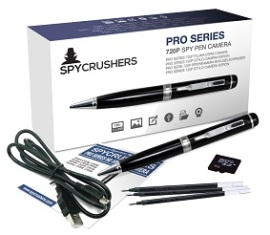 SpyCrushers 720p Spy Pen Camera'
