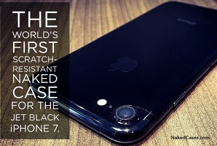 iPhone 7 Jet Black Naked Case'
