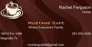 Mustang Caf&eacute;'