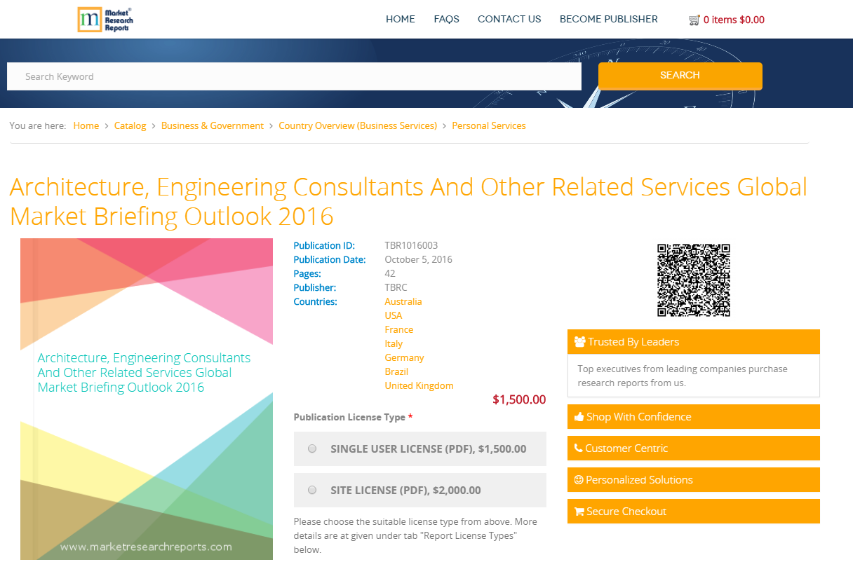 Architecture, Engineering Consultants And Other Related'