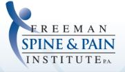 Freeman Spine and Pain Institute Logo