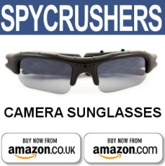 SpyCrushers Spy Camera Sunglasses'