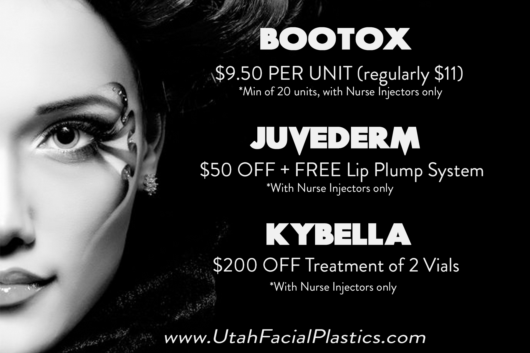 October 2016 Specials'