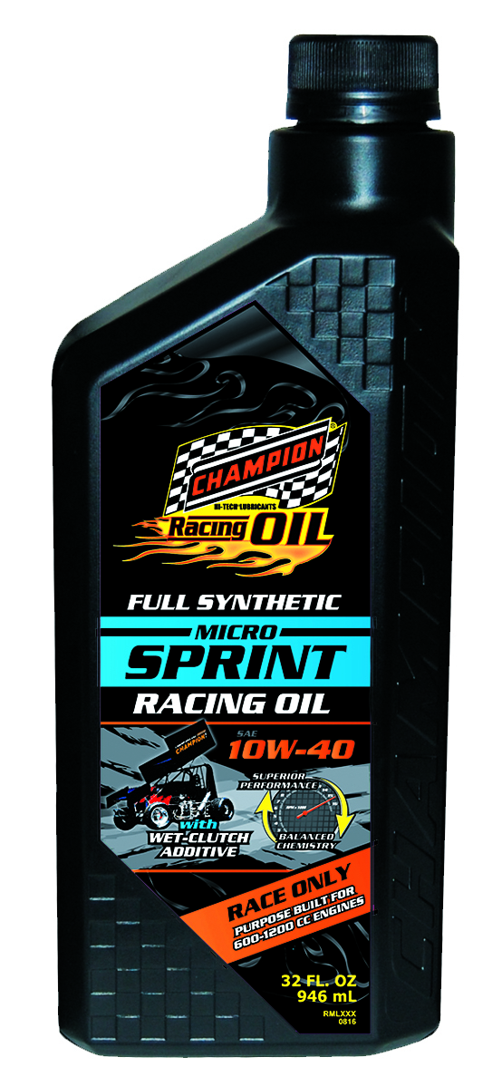Micro Sprint Racing Oil