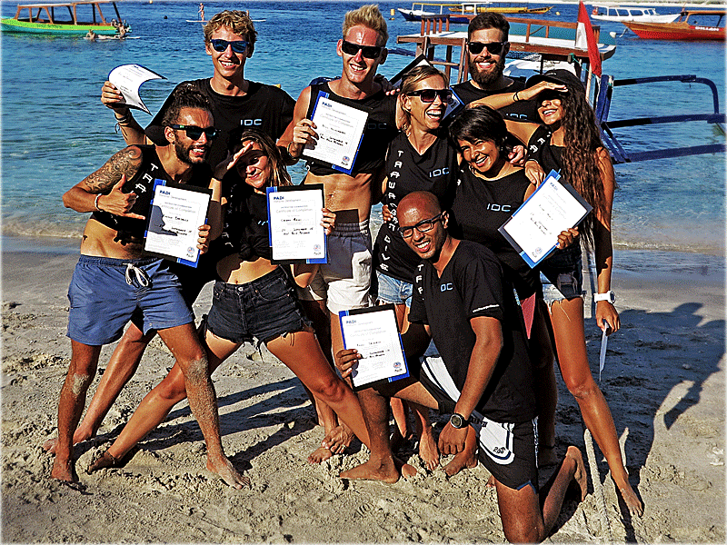 PADI IDC Gili Islands'