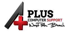 A Plus Computer Support Logo