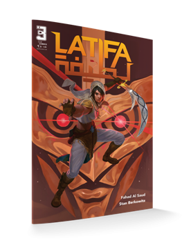 Na3am Launches its first comic book Latifa From the Saudi Gi