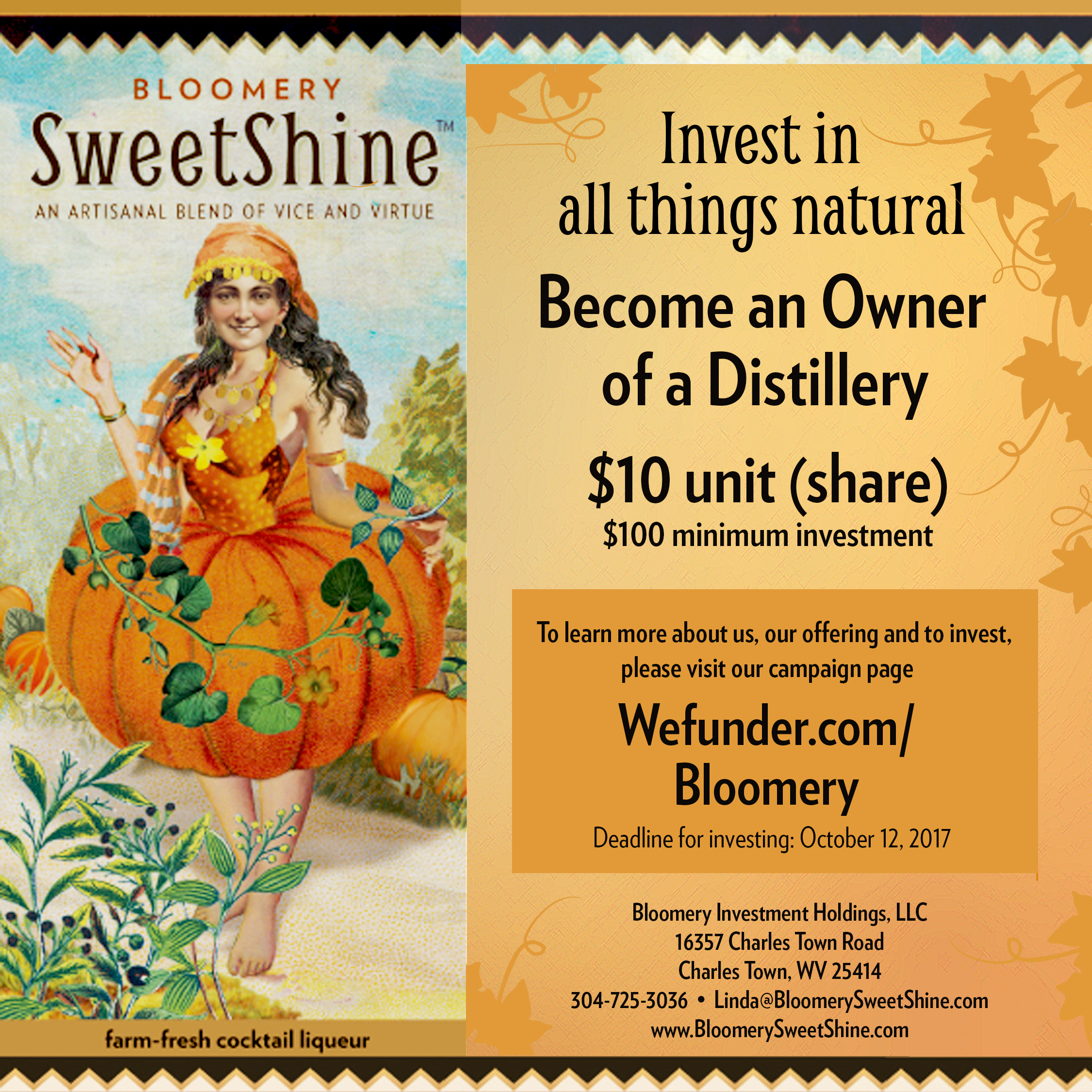 Pumpkin Tombstone Ad